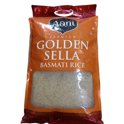 Aani Golden Sella Basmati Rice - 10kg